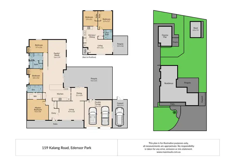 Floorplan of Homely house listing, 159 Kalang Road, Edensor Park NSW 2176
