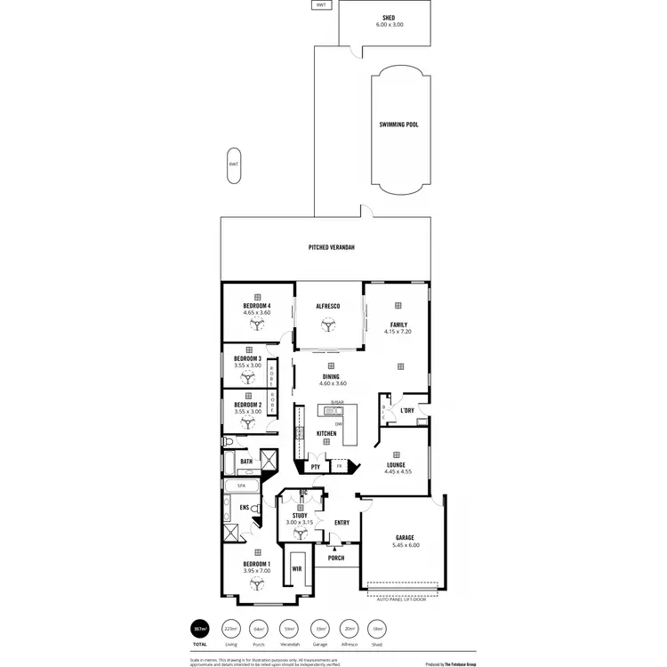 Floorplan of Homely house listing, 11 Erin Street, Broadview SA 5083