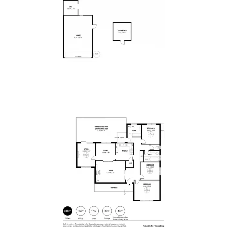 Floorplan of Homely house listing, 14 Valley View Drive, Highbury SA 5089