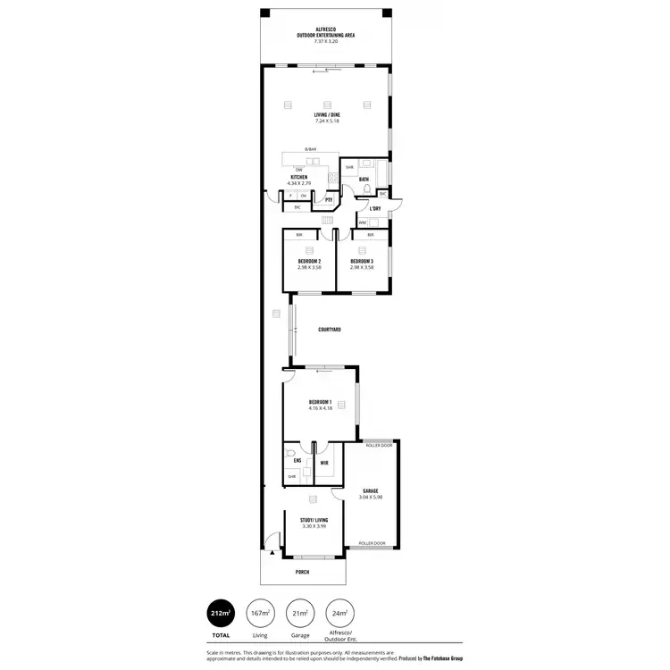 Floorplan of Homely house listing, 12A Warrego Crescent, Linden Park SA 5065