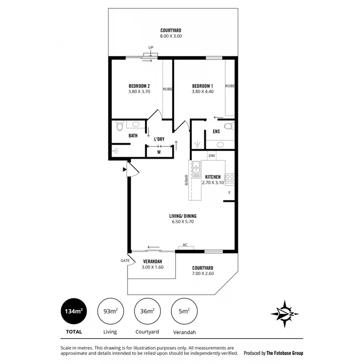 Floorplan of Homely unit listing, 11/355 Fullarton Road, Fullarton SA 5063