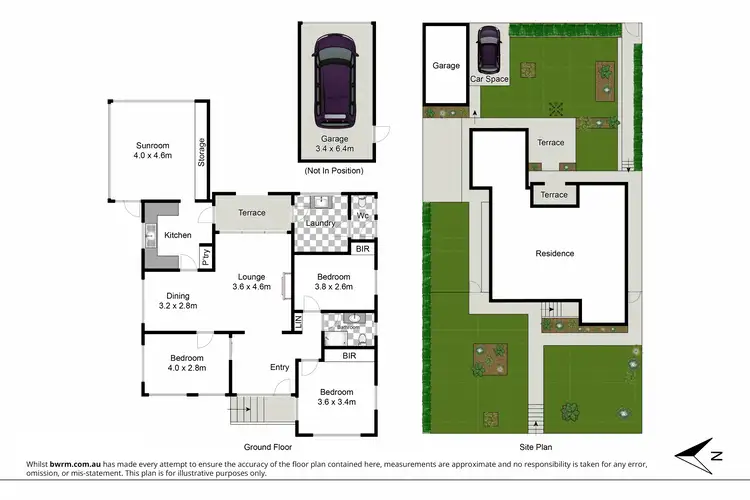 Floorplan of Homely house listing, 18 Valleyview Crescent, Greenwich NSW 2065