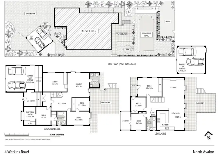 Floorplan of Homely house listing, 4 Watkins Road, Avalon NSW 2107
