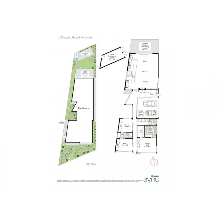 Floorplan of Homely house listing, 5 Dugald Road, Mosman NSW 2088