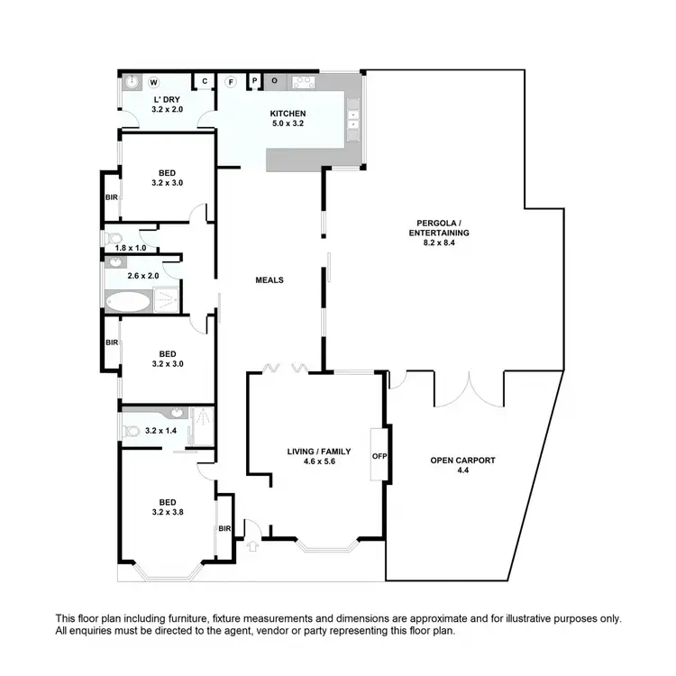 Floorplan of Homely house listing, 9 Eva Court, Seabrook VIC 3028