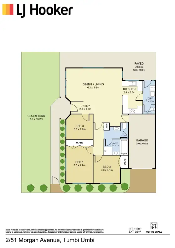 Floorplan of Homely house listing, 2/51 Morgan Avenue, Tumbi Umbi NSW 2261