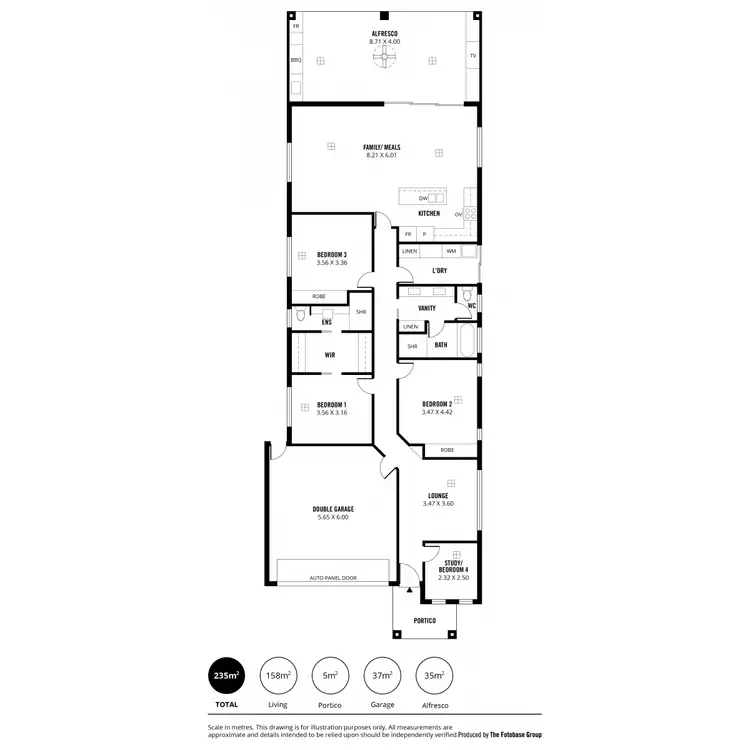 Floorplan of Homely house listing, 7 Baird Avenue, Holden Hill SA 5088