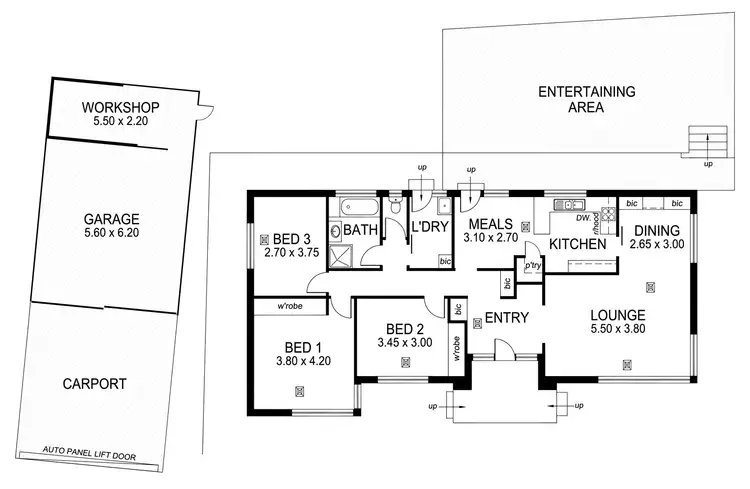 Floorplan of Homely house listing, 4 Greenbank Close, O'halloran Hill SA 5158
