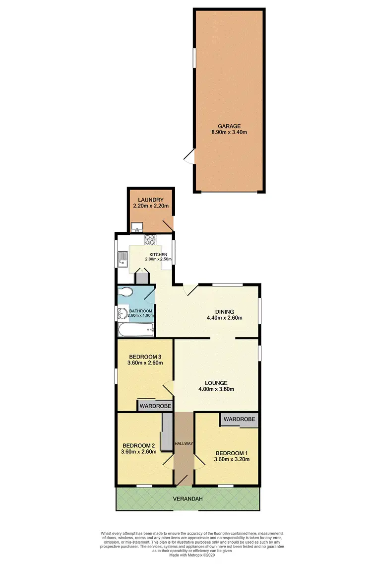 Floorplan of Homely house listing, 3 Devon Street, Wallsend NSW 2287