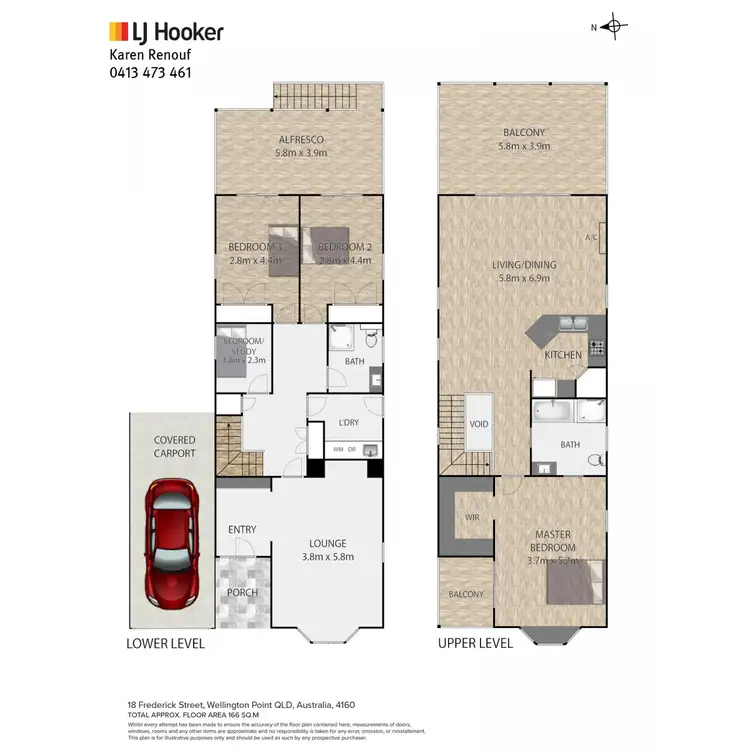 Floorplan of Homely house listing, 18 Frederick Street, Wellington Point QLD 4160