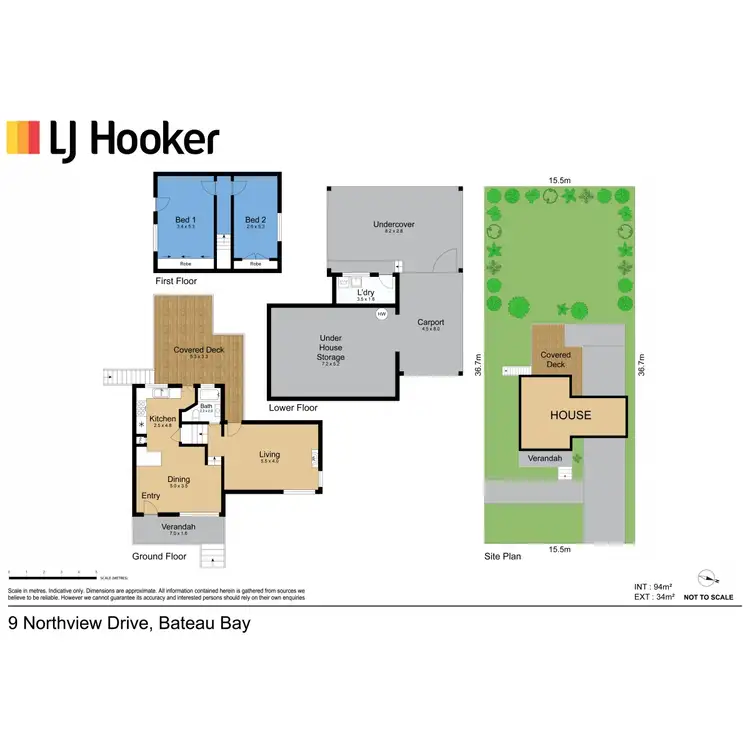 Floorplan of Homely house listing, 9 Northview Drive, Bateau Bay NSW 2261