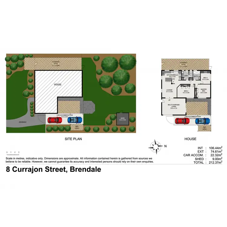 Floorplan of Homely house listing, 8 Currajon Street, Brendale QLD 4500