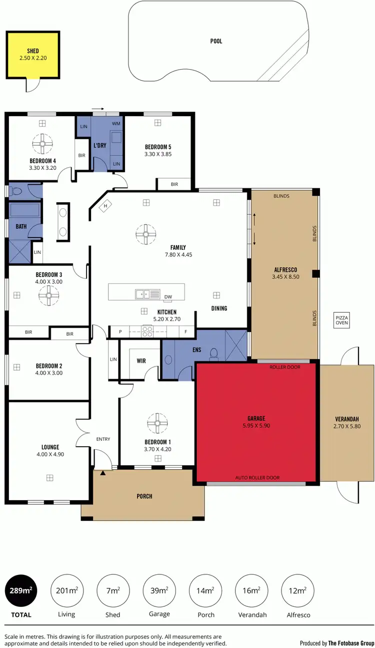 Floorplan of Homely house listing, 4 Mistletoe Street, Aldinga Beach SA 5173