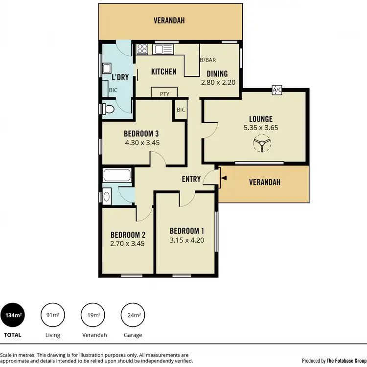 Floorplan of Homely house listing, 2 Thompson Street, Elizabeth South SA 5112