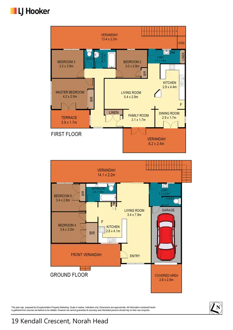 Floorplan of Homely house listing, 19 Kendall Crescent, Norah Head NSW 2263