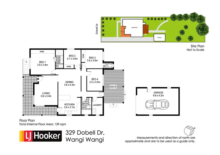 Floorplan of Homely house listing, 329 Dobell Drive, Wangi Wangi NSW 2267
