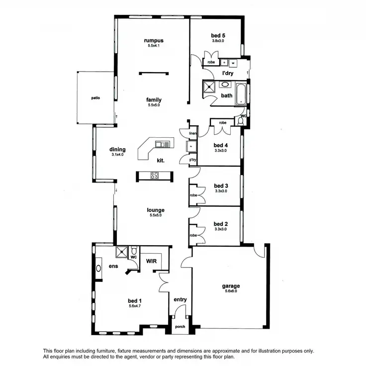 Floorplan of Homely house listing, 1 Central Park Avenue, Point Cook VIC 3030
