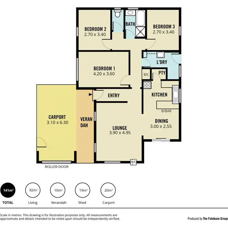 Floorplan of Homely house listing, 2 Montana Drive, Salisbury SA 5108