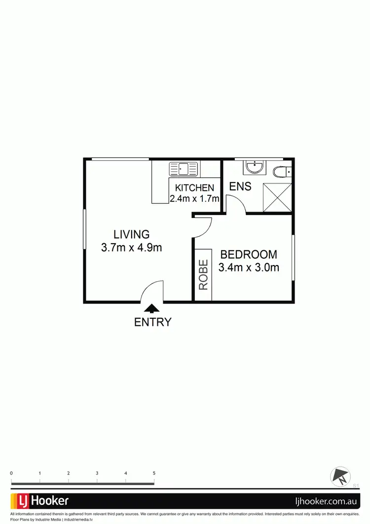 Floorplan of Homely unit listing, 3/70 Uriarra Road, Queanbeyan NSW 2620