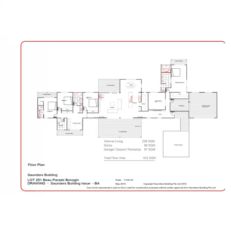 Floorplan of Homely land listing, 2 Jake Court, Bonogin QLD 4213