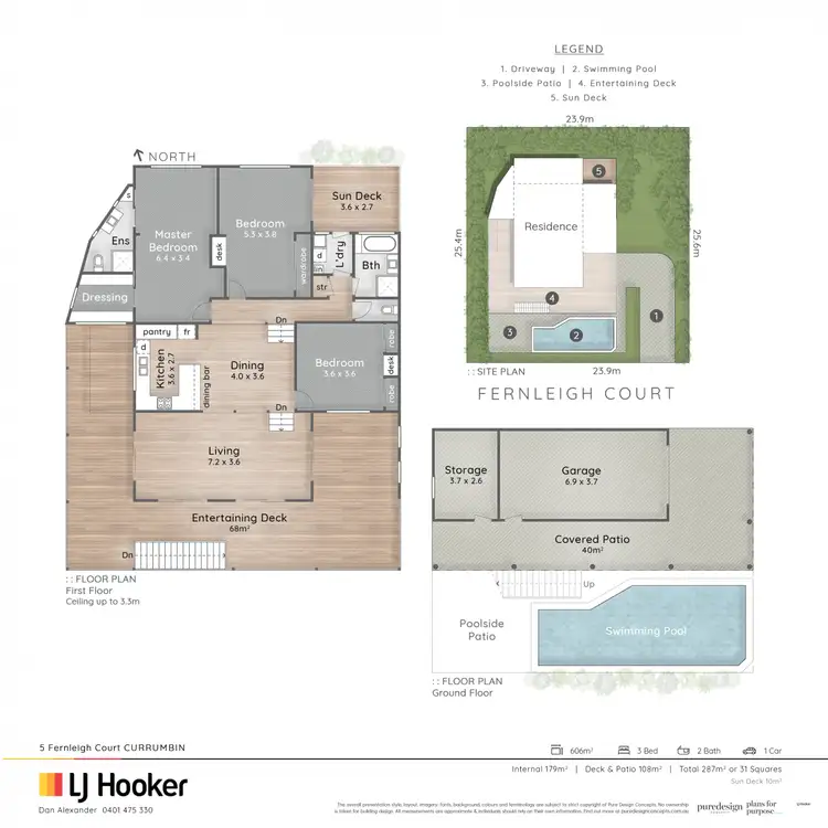 Floorplan of Homely house listing, 5 Fernleigh Court, Currumbin QLD 4223