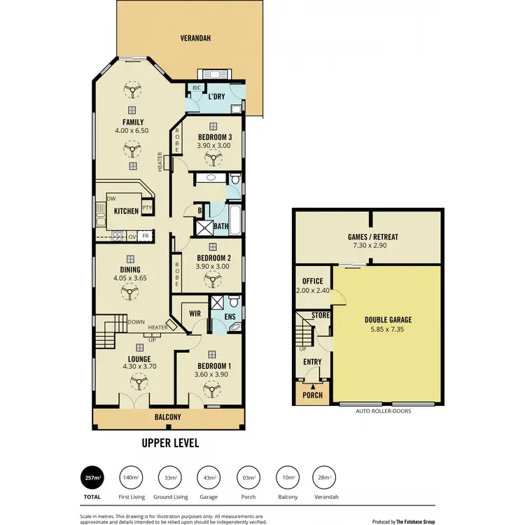 Floorplan of Homely house listing, 9 Dalrymple Way, Greenwith SA 5125