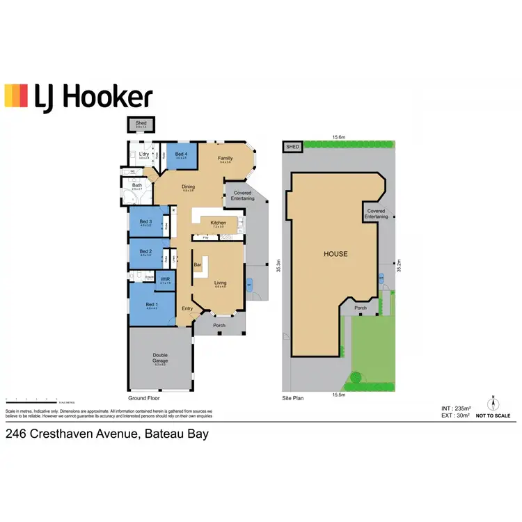 Floorplan of Homely house listing, 246 Cresthaven Avenue, Bateau Bay NSW 2261