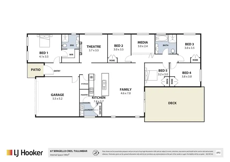 Floorplan of Homely house listing, 31 Wingello Cres, Tullimbar NSW 2527