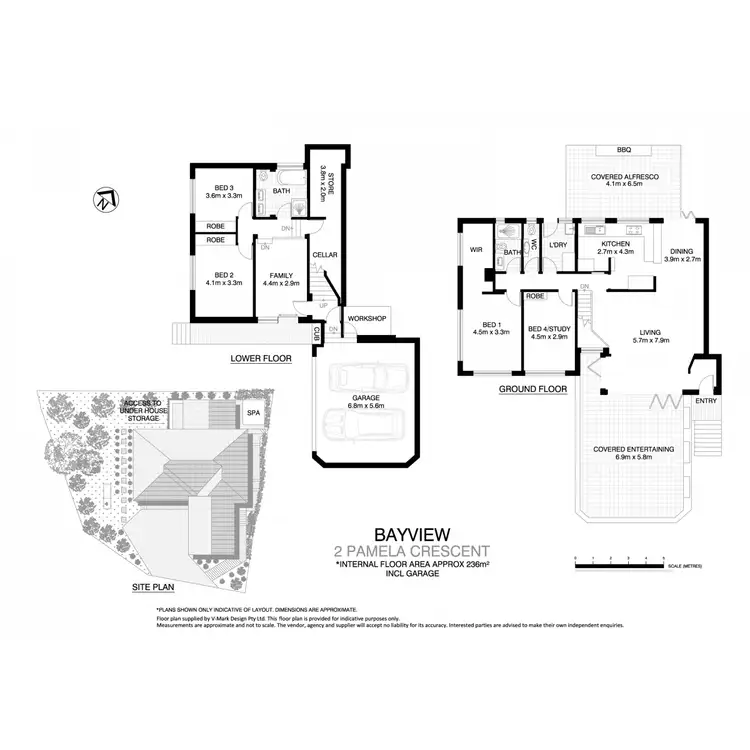Floorplan of Homely house listing, 2 Pamela Crescent, Bayview NSW 2104