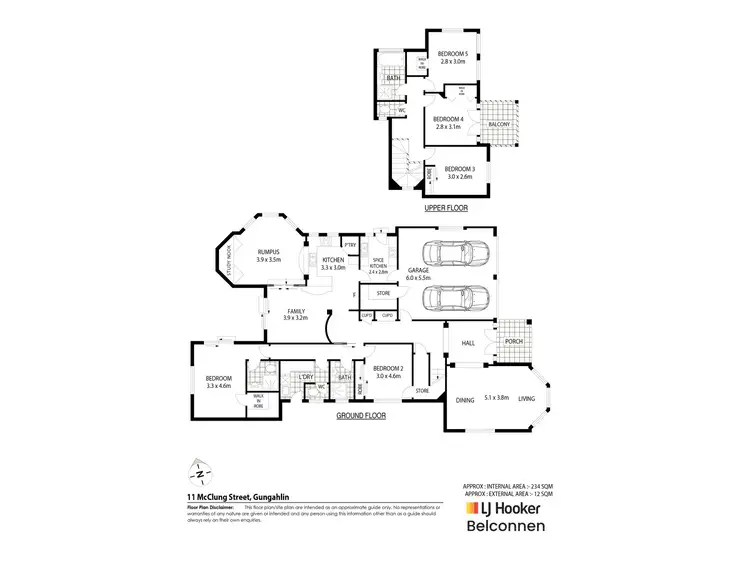 Floorplan of Homely house listing, 11 McClung Street, Gungahlin ACT 2912