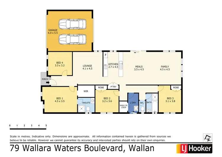 Floorplan of Homely house listing, 79 Wallara Waters Boulevard, Wallan VIC 3756