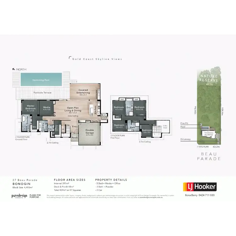 Floorplan of Homely house listing, 27 Beau Parade, Bonogin QLD 4213