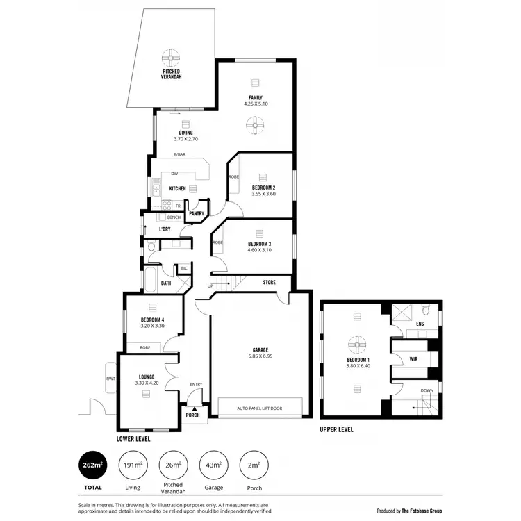 Floorplan of Homely house listing, 1A Moreton Street, Hillcrest SA 5086