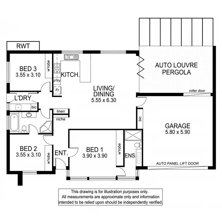 Floorplan of Homely house listing, 22 Sienna Avenue, Warradale SA 5046