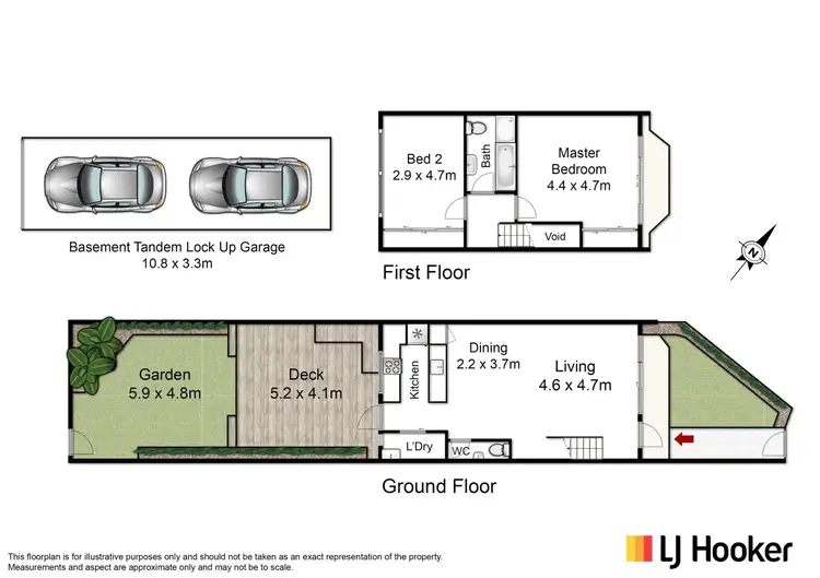 Floorplan of Homely unit listing, 6/9-11 The Crescent, Dee Why NSW 2099
