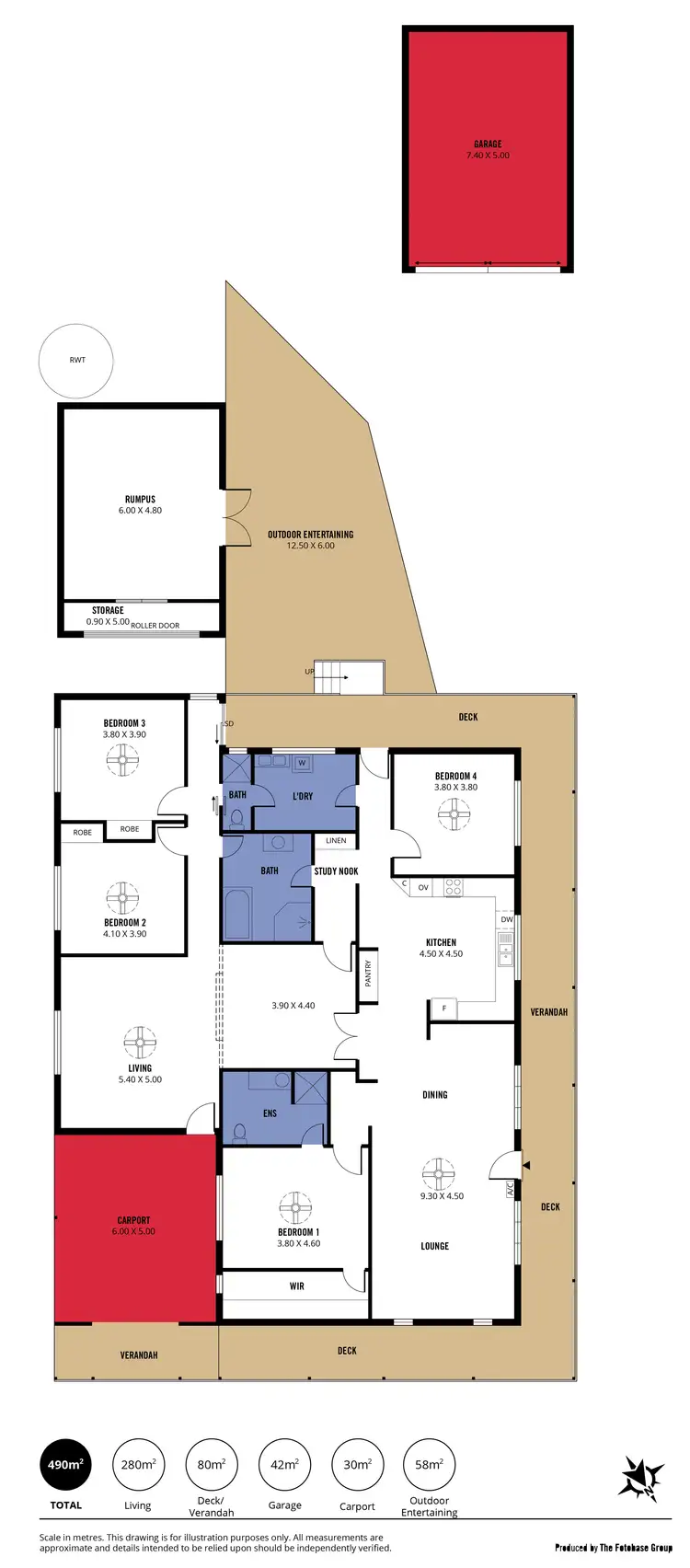Floorplan of Homely house listing, 2A East Street, Port Willunga SA 5173