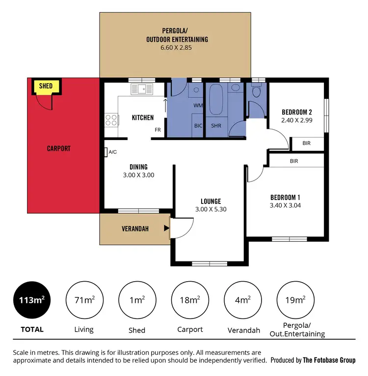 Floorplan of Homely unit listing, 17/32A McMahon Road, Morphett Vale SA 5162