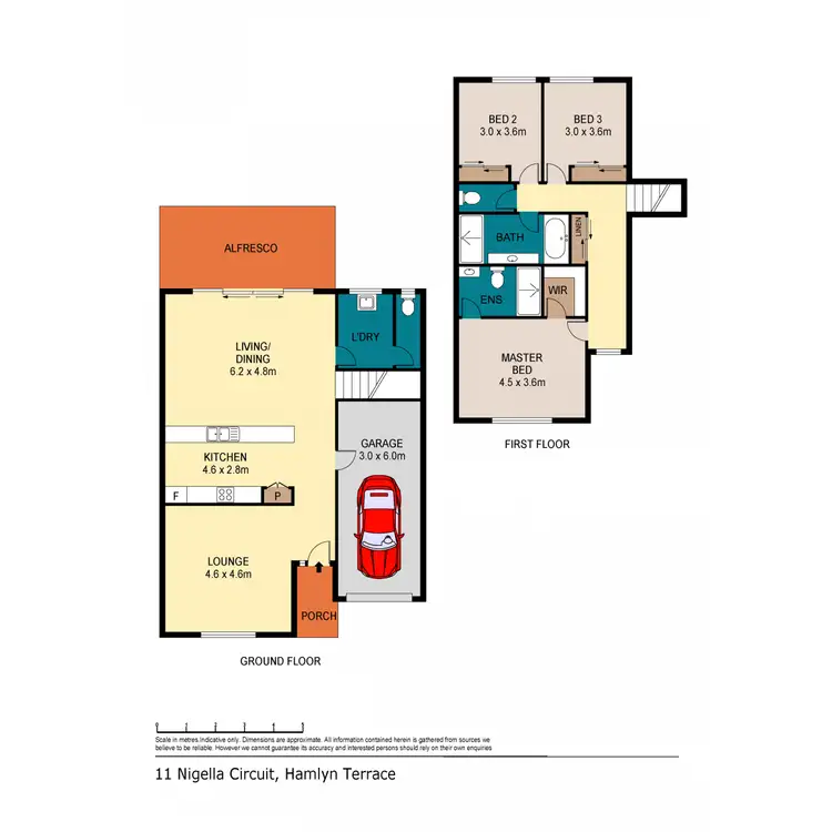 Floorplan of Homely house listing, 11 Nigella Circuit, Hamlyn Terrace NSW 2259