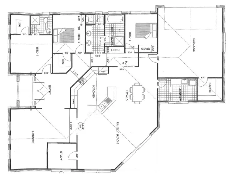 Floorplan of Homely house listing, 4 Railway Terrace, Renmark SA 5341