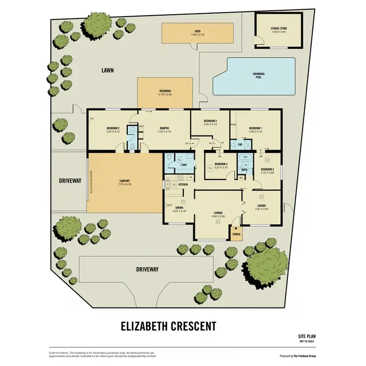 Floorplan of Homely house listing, 2 Elizabeth Crescent, Valley View SA 5093