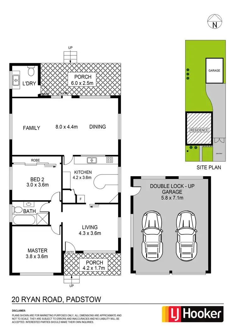 Floorplan of Homely house listing, 20 Ryan Road, Padstow NSW 2211