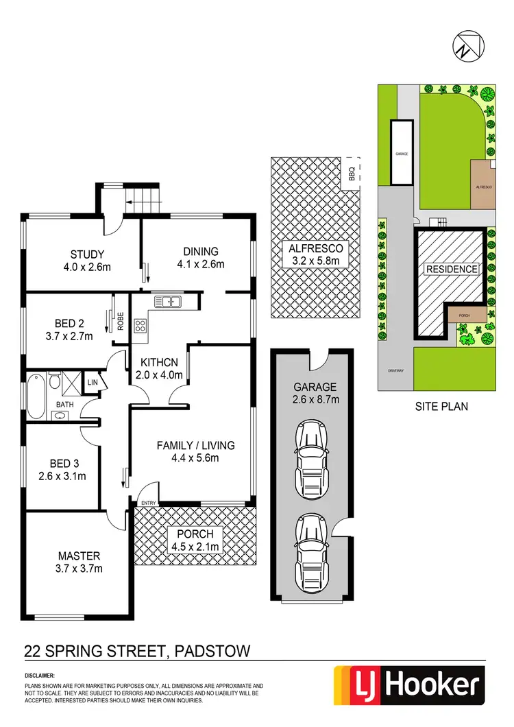 Floorplan of Homely house listing, 22 Spring Street, Padstow NSW 2211