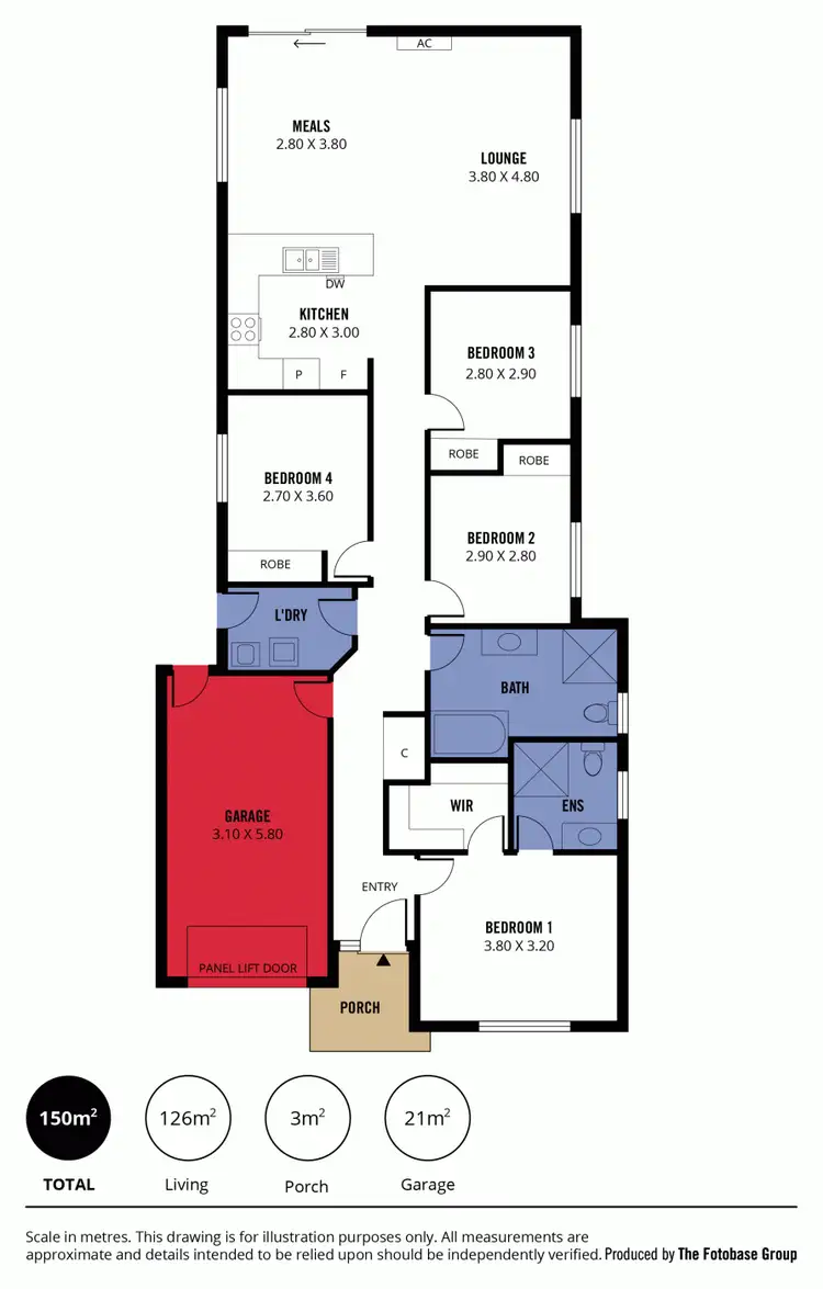 Floorplan of Homely house listing, 20 Emerald Boulevard, Aldinga Beach SA 5173