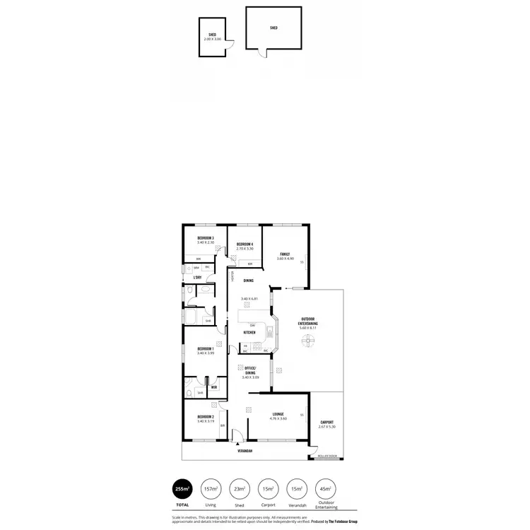 Floorplan of Homely house listing, 47 Edward Street, Magill SA 5072