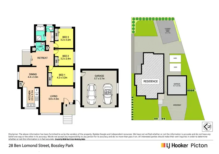Floorplan of Homely house listing, 28 Ben Lomond Street, Bossley Park NSW 2176