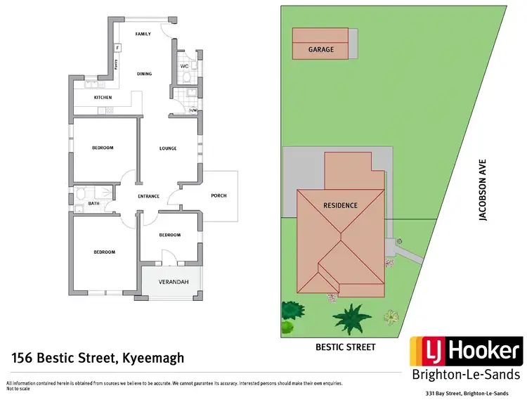 Floorplan of Homely house listing, 156 Bestic Street, Kyeemagh NSW 2216