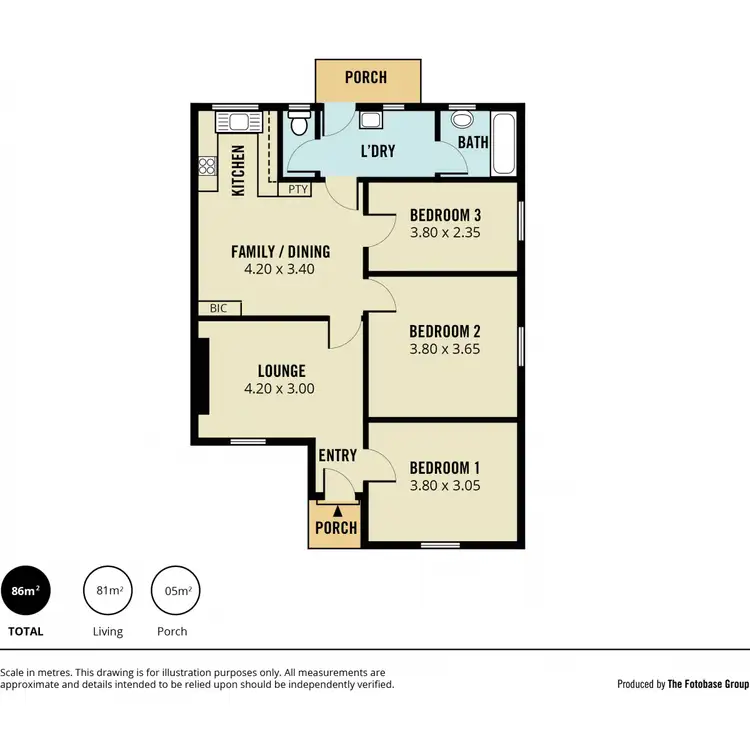 Floorplan of Homely house listing, 150 Goodman Road, Elizabeth South SA 5112