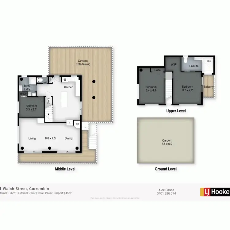 Floorplan of Homely house listing, 11 Walsh Street, Currumbin QLD 4223