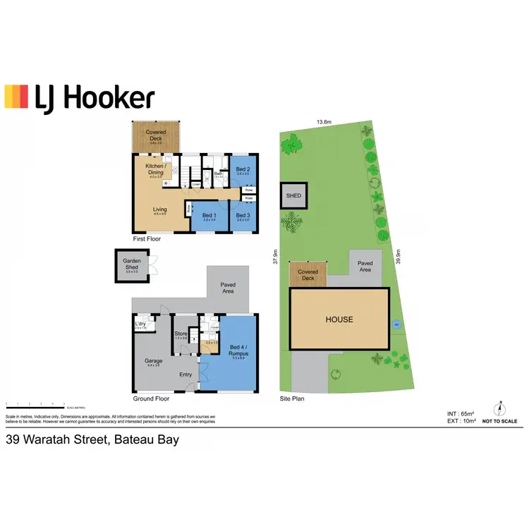 Floorplan of Homely house listing, 39 Waratah Street, Bateau Bay NSW 2261