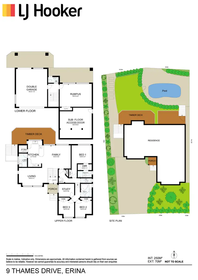 Floorplan of Homely house listing, 9 Thames Drive, Erina NSW 2250